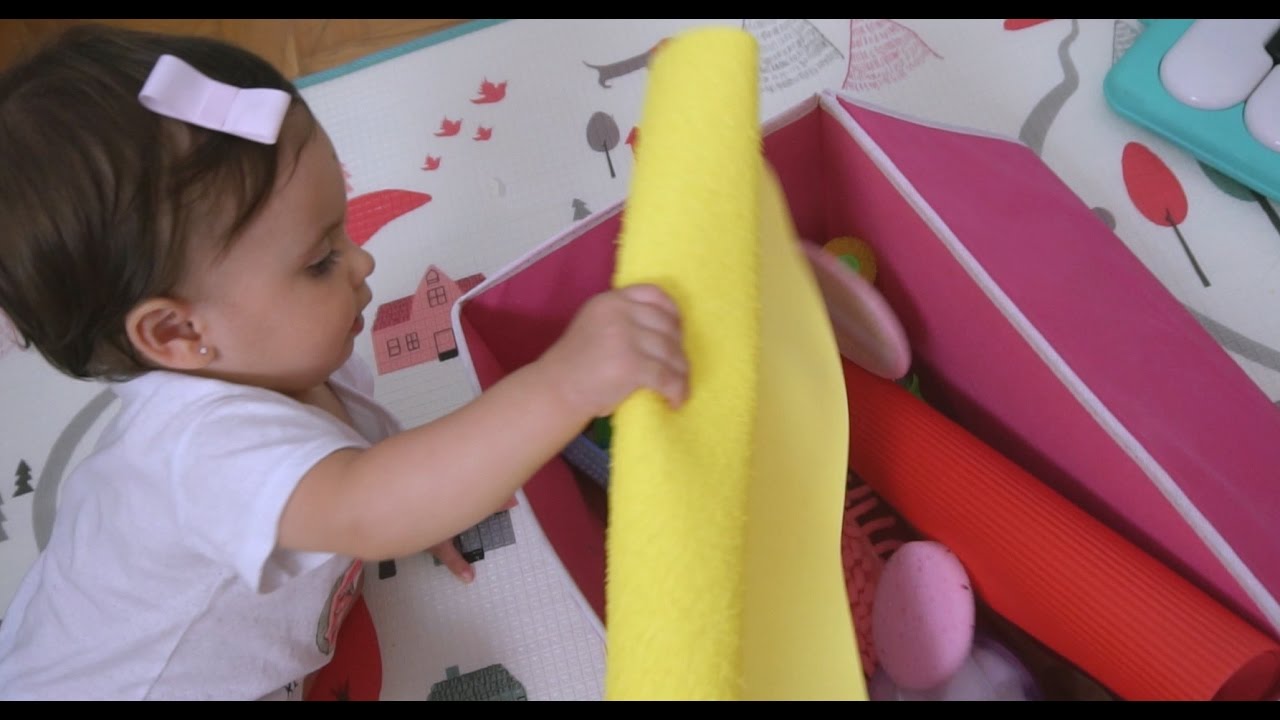 ATIVIDADE PARA BEBÊS: CESTA DO TESOURO