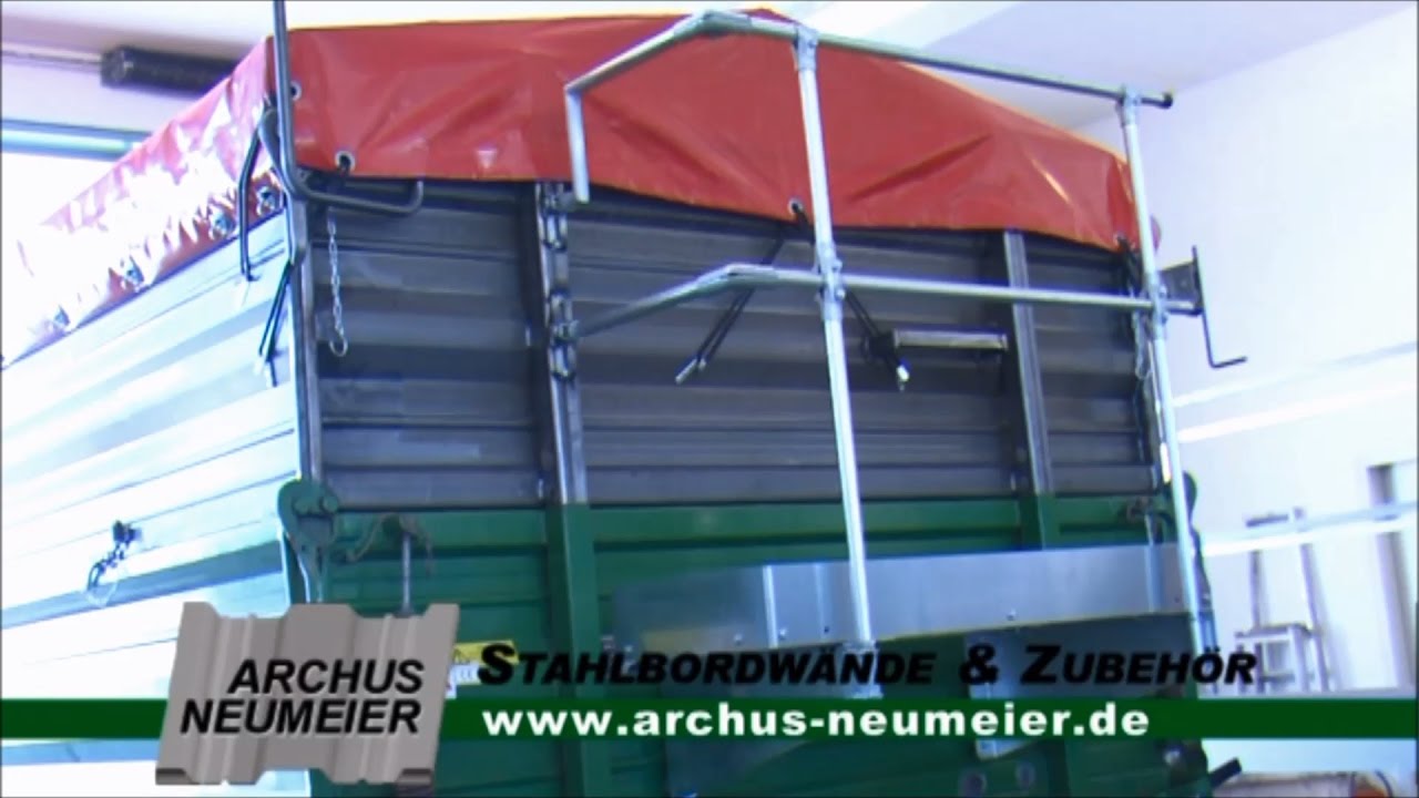 Rollaufbau und Rollplane