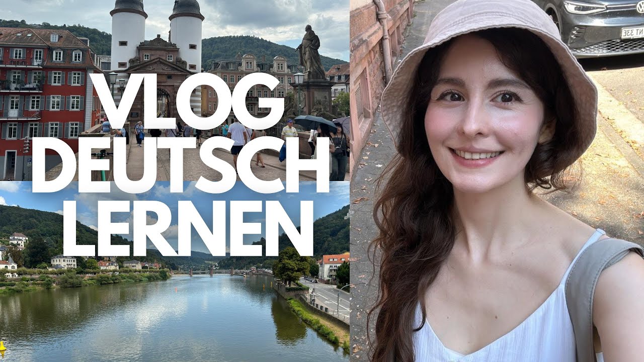 GERMAN VLOG: Ein Tag in Heidelberg - Learn German