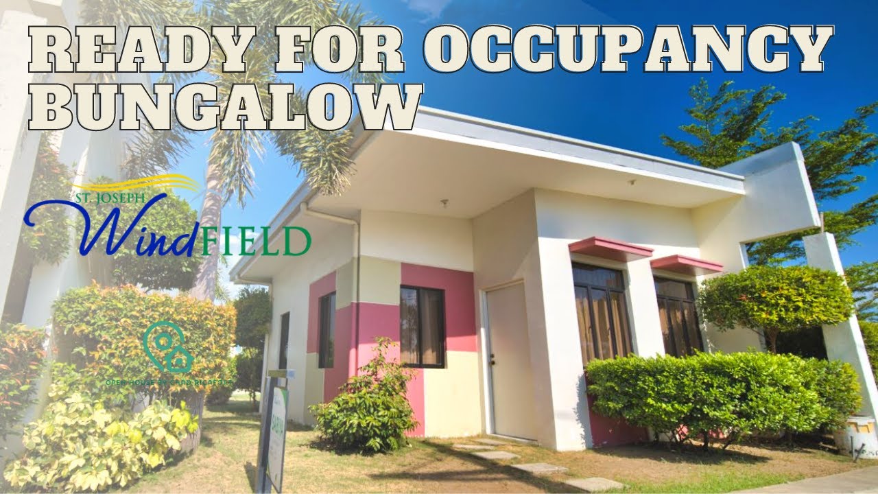 Sabiya Bungalow @ St.Joseph Windfield Cabuyao - thru PAG-IBIG