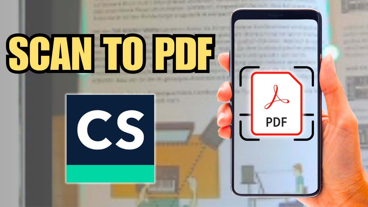 Как сохранить в формате PDF | CamScanner