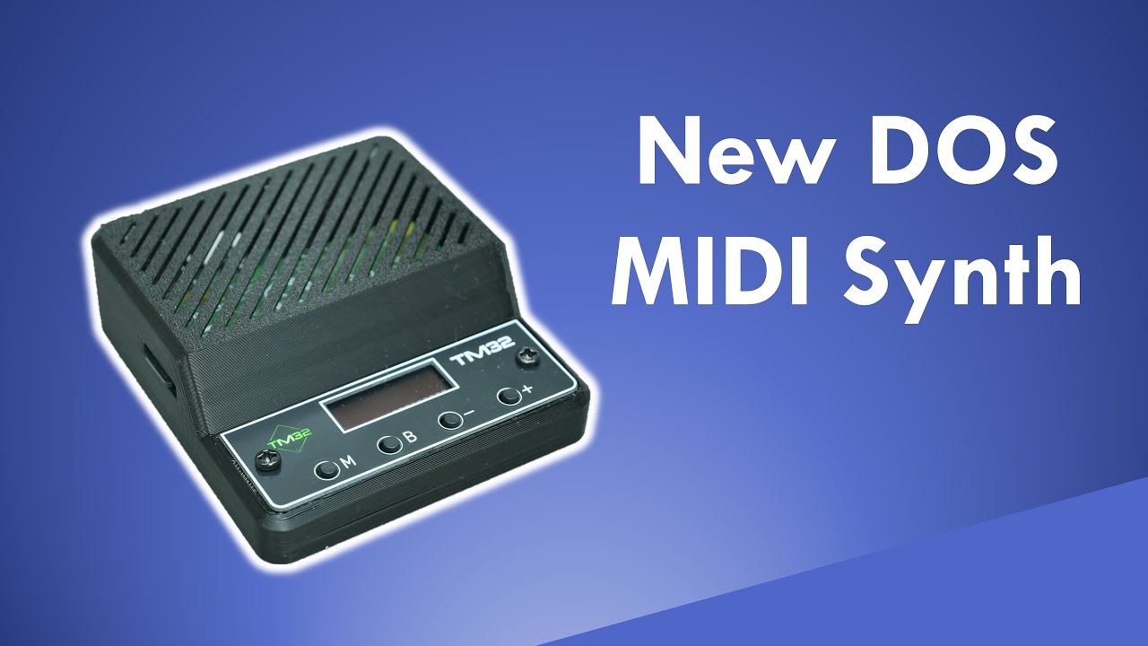TM32 DOS MIDI Synth with Roland MT-32, CM-32L and General MIDI