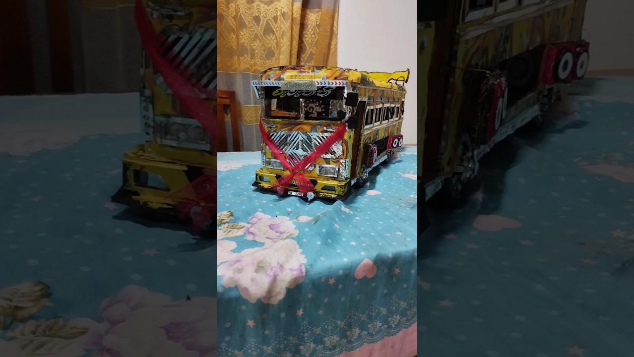 SriLanka Hand Make ashok leylend bus😁😁🚍🚍