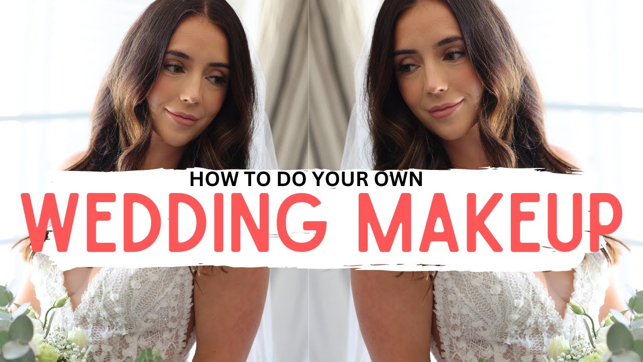 BRIDAL MAKEUP TUTORIAL - TIPS & TRICKS for Beginners | Natural WEDDING MAKEUP