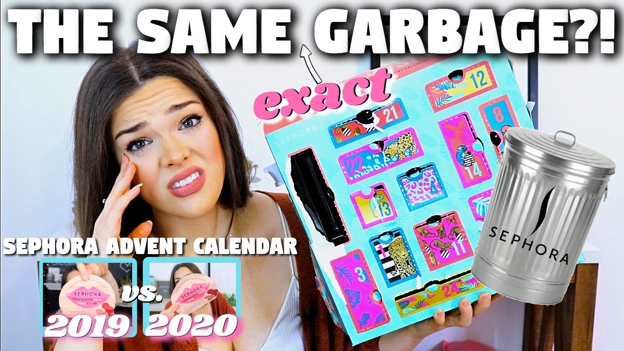 Sephora Advent Calendars Are Bad *PERIOD* | 2020 Sephora Advent Calendar Unboxing