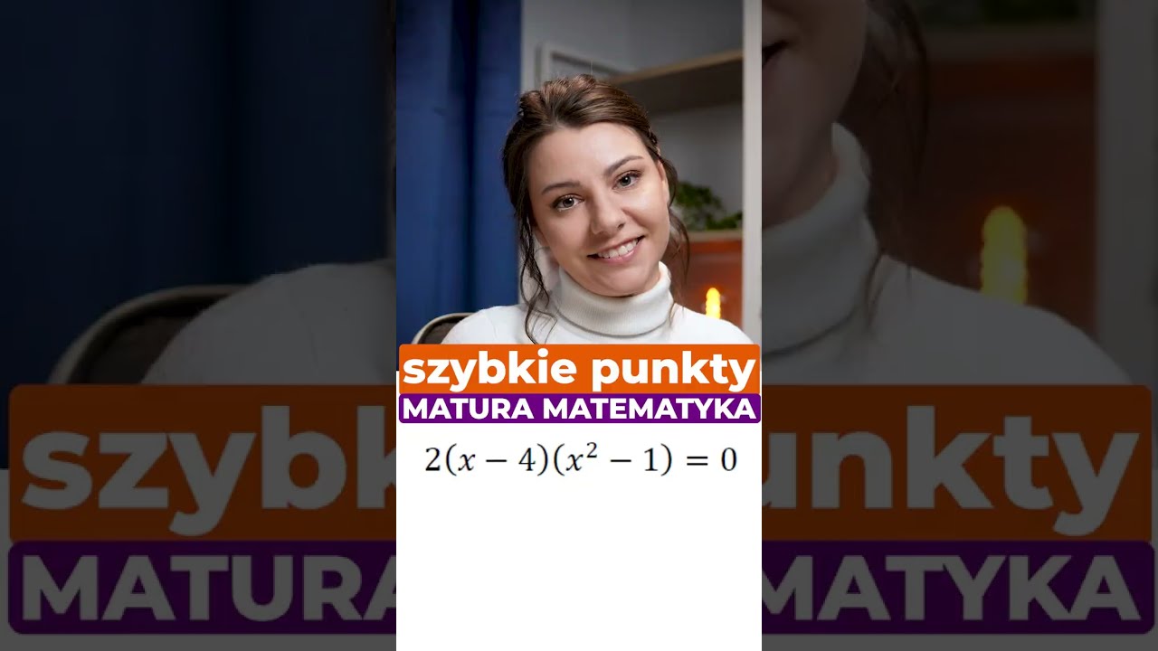 Równanie wielomianowe pewniak na maturę 2026 Zacznij naukę do matury 2026 #maturamatematyka #matura