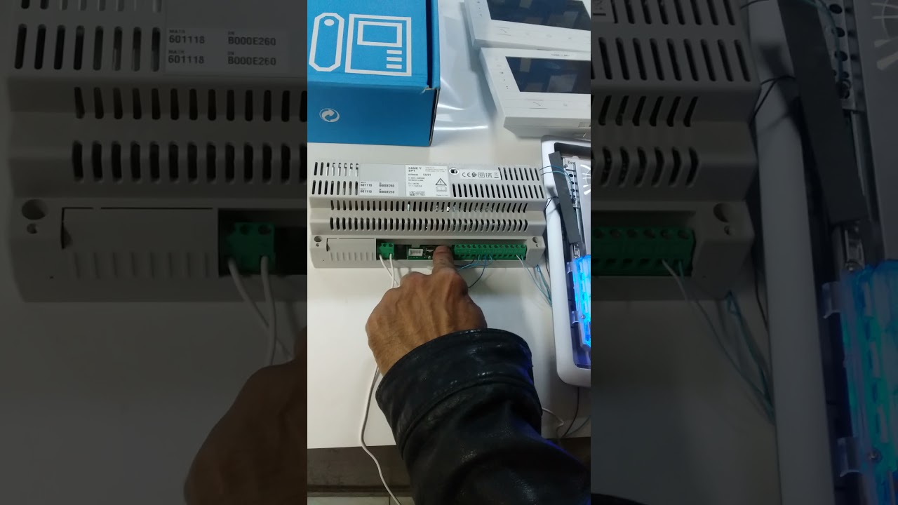 Programmation Vidéo Phone bpt /came 3postes Futura thangram appelle individuel