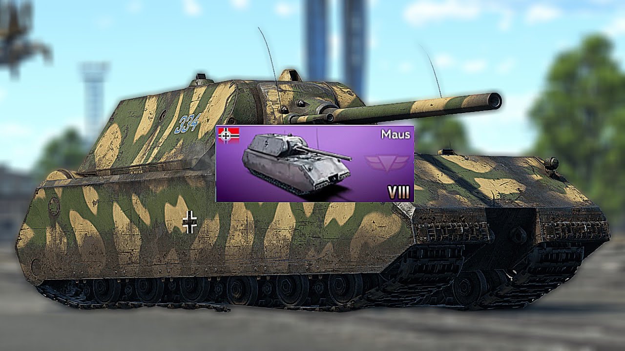Maus Blueprint Version Gameplay - War Thunder Mobile