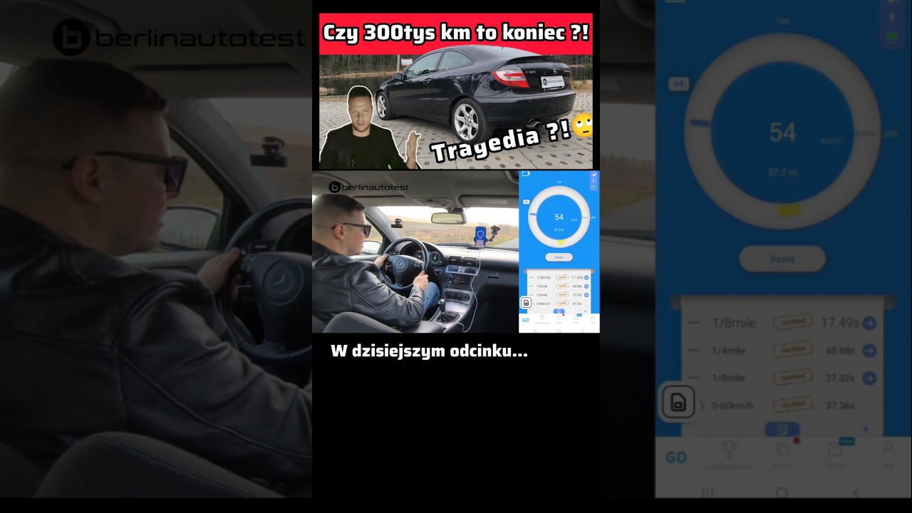 Mercedes C 300tys km co poszło nie tak? #motoryzacja #autohistorie #berlinautotest #test