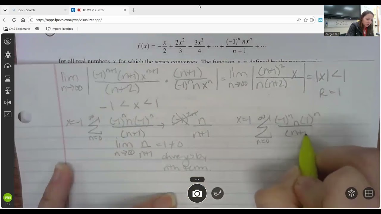 2006 BC Calculus #6 FRQ Video (premade)