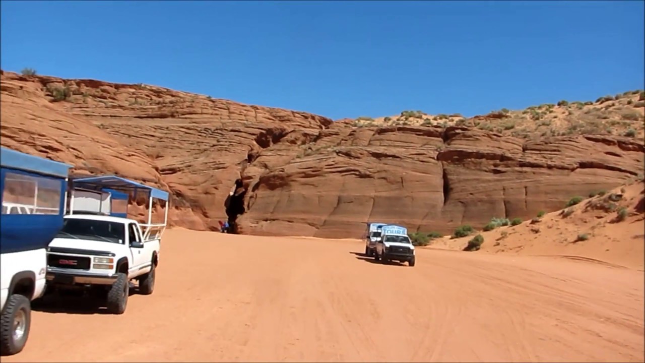 アメリカ西部グランドサークルの旅　　アンテロープキャニオン編