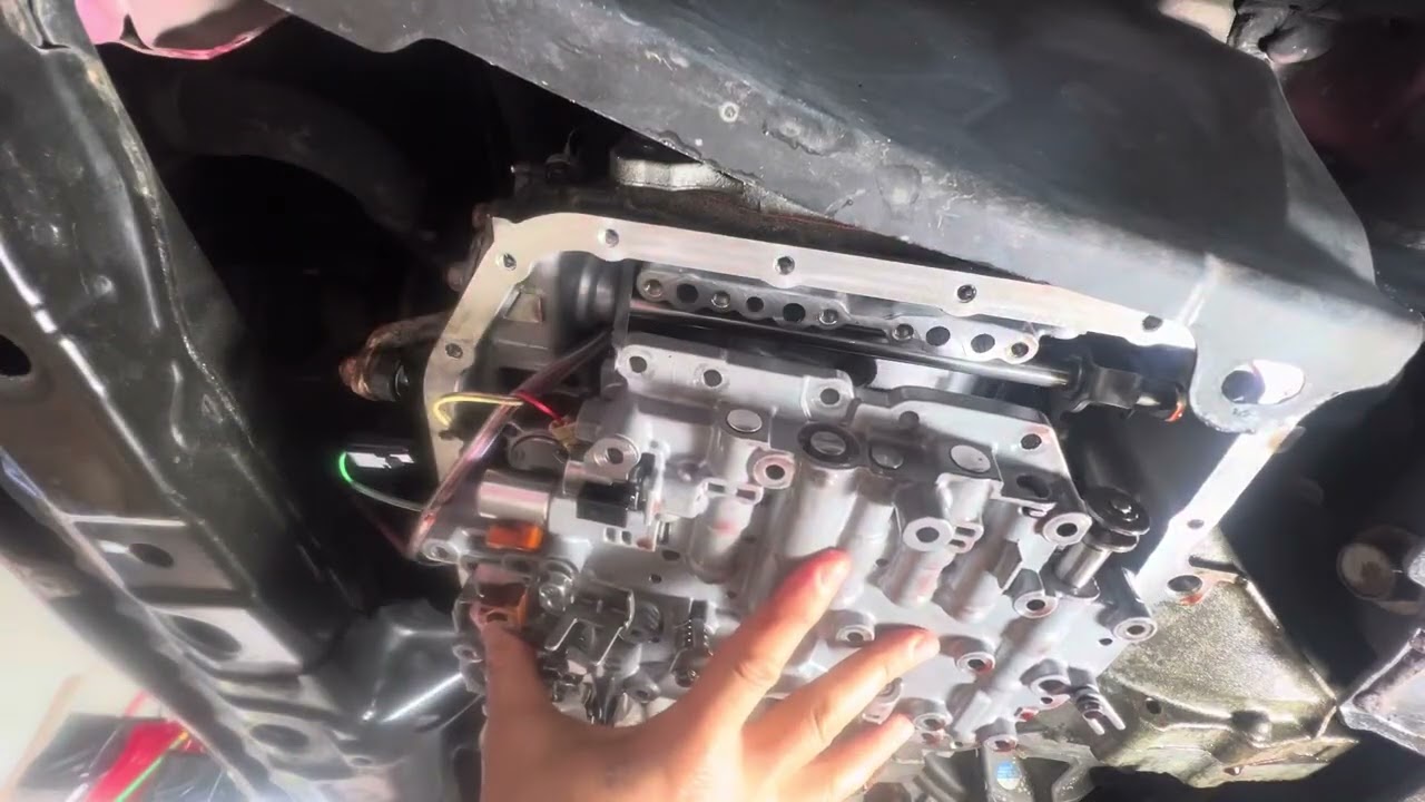 Toyota RAV4 transmission valve body removal