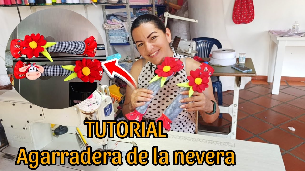 Cómo hacer la agarradera de TÚ nevera🏵️/ Fácil y rápido/ #emprender #tutorial #diy #parati #tips