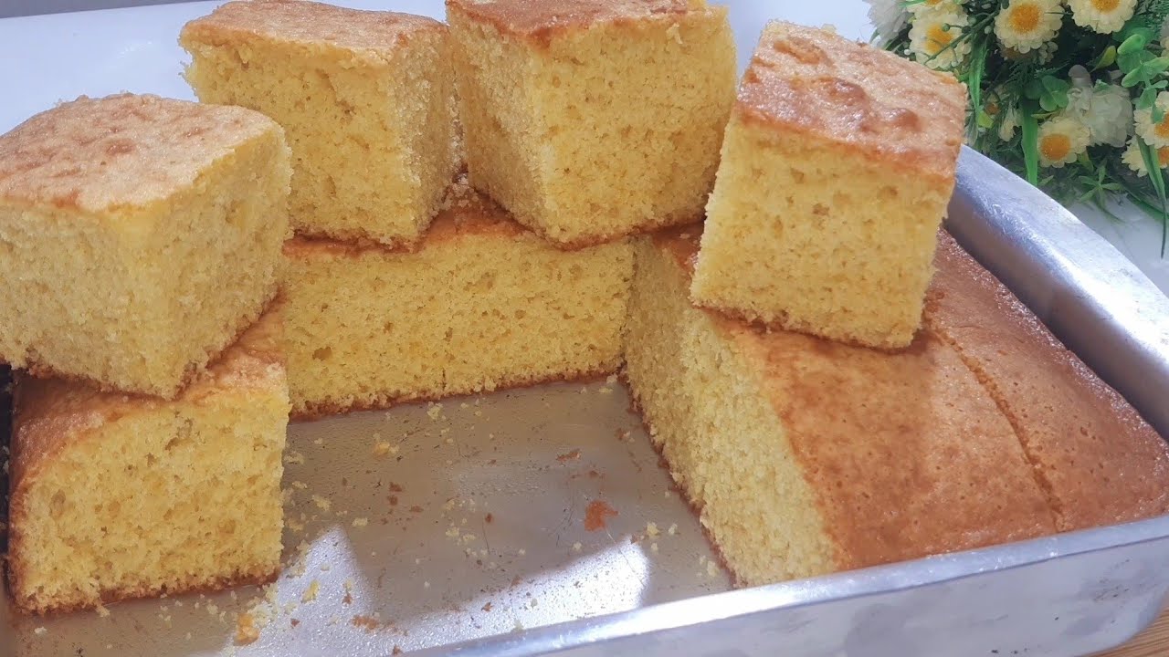اسهل كيك برتقال هتعملوه بمقادير مظبوطة هيبهر كل العيلة !🥮🍞 #كيك_برتقال