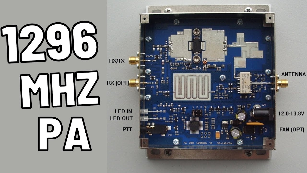 SG Labs 1296MHz 25W PA
