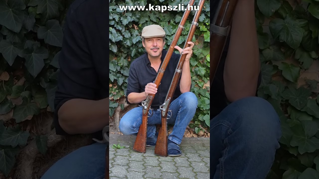 Császári-királyi 1842 M gyalogos puska kapszlis lakattal
