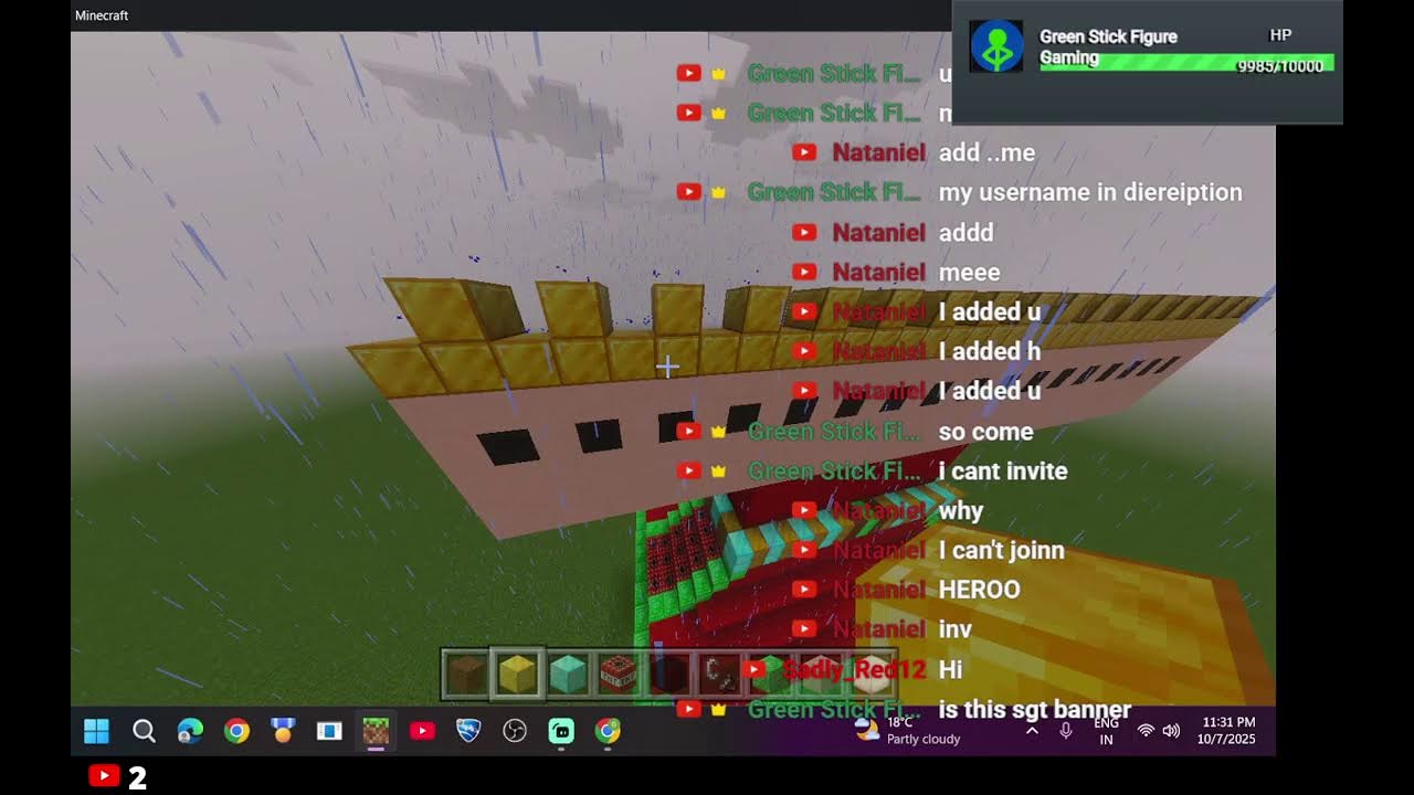 playing minecraft with dreamXd playing skygen and checking editors gmail !
