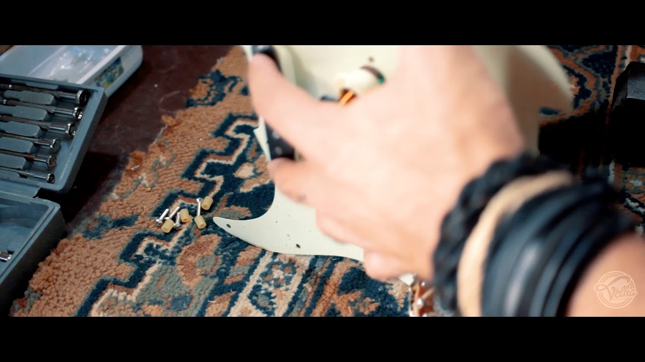Building a Handmade John Mayer Black1 Stratocaster Guitar - Fender Custom Shop Réplica Part 6