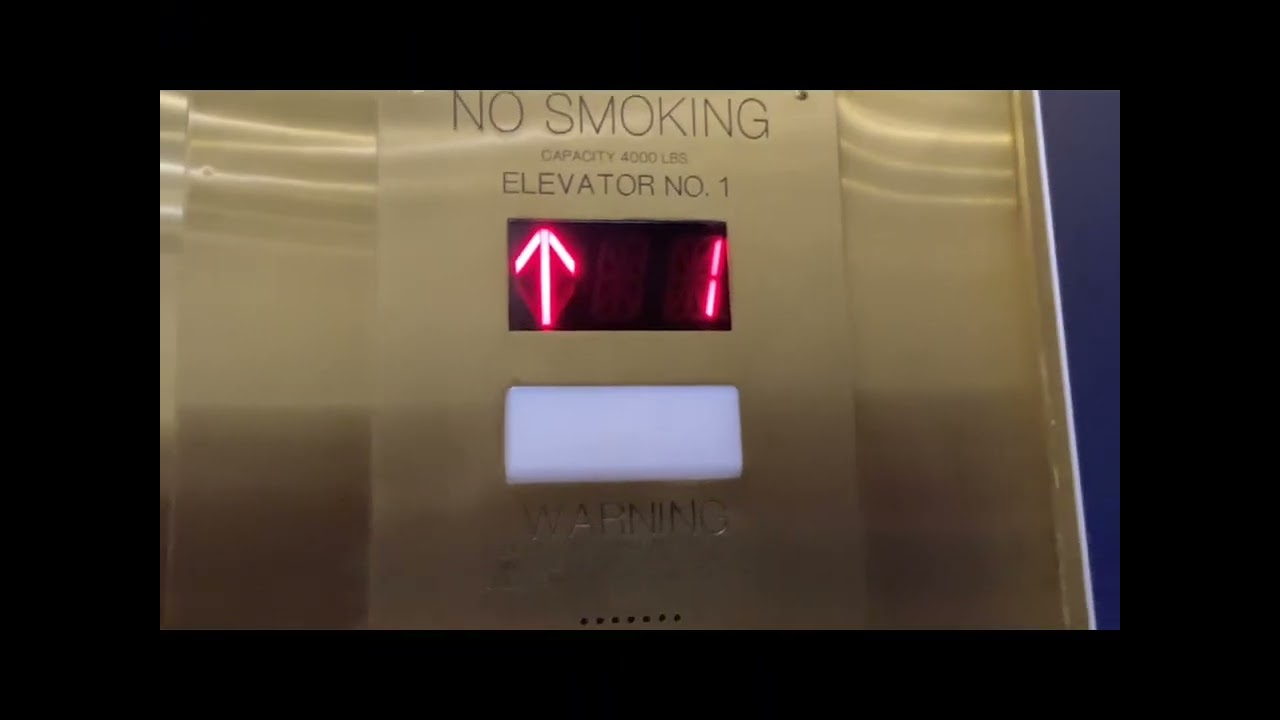 Modernized Otis Traction Elevator #1 at National Air and Space Museum - Washington, DC