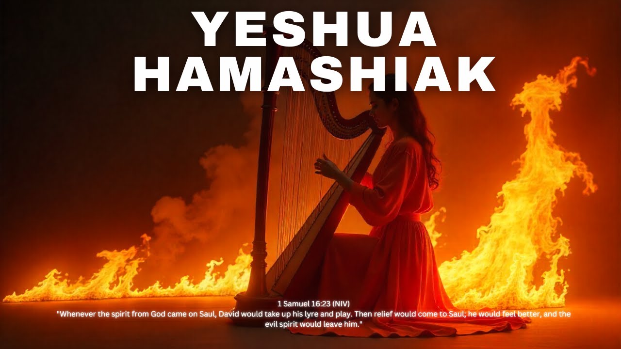 YESHUA HAMASHIACH / PROPHETIC HARP WARFARE INSTRUMENTAL / NATHANIEL BASSEY / INTENSE HARP WORSHIP