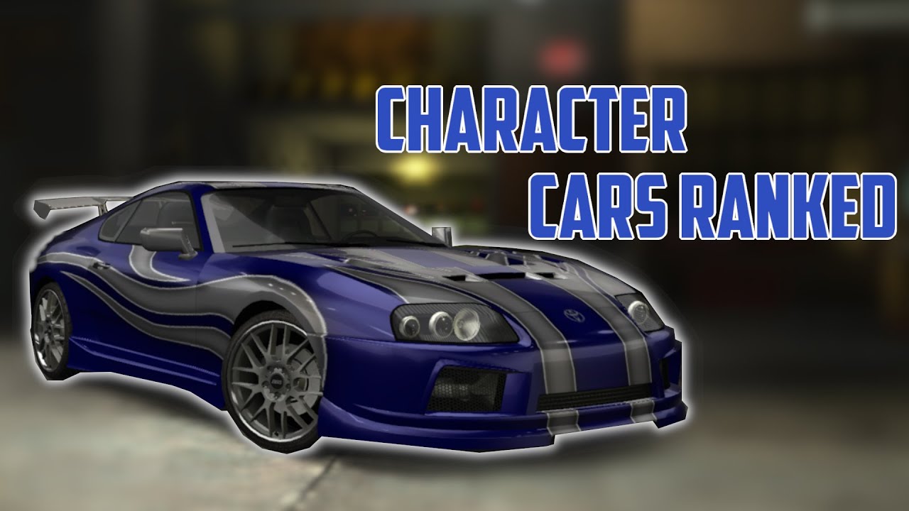 NFS Carbon - All Character Cars Ranked from Worst to Best