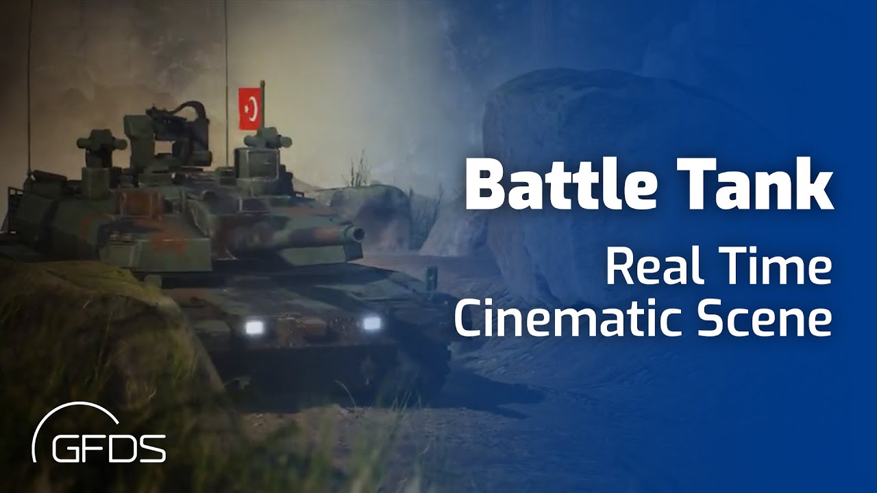 Battle Tank | Real Time Cinematic Scene