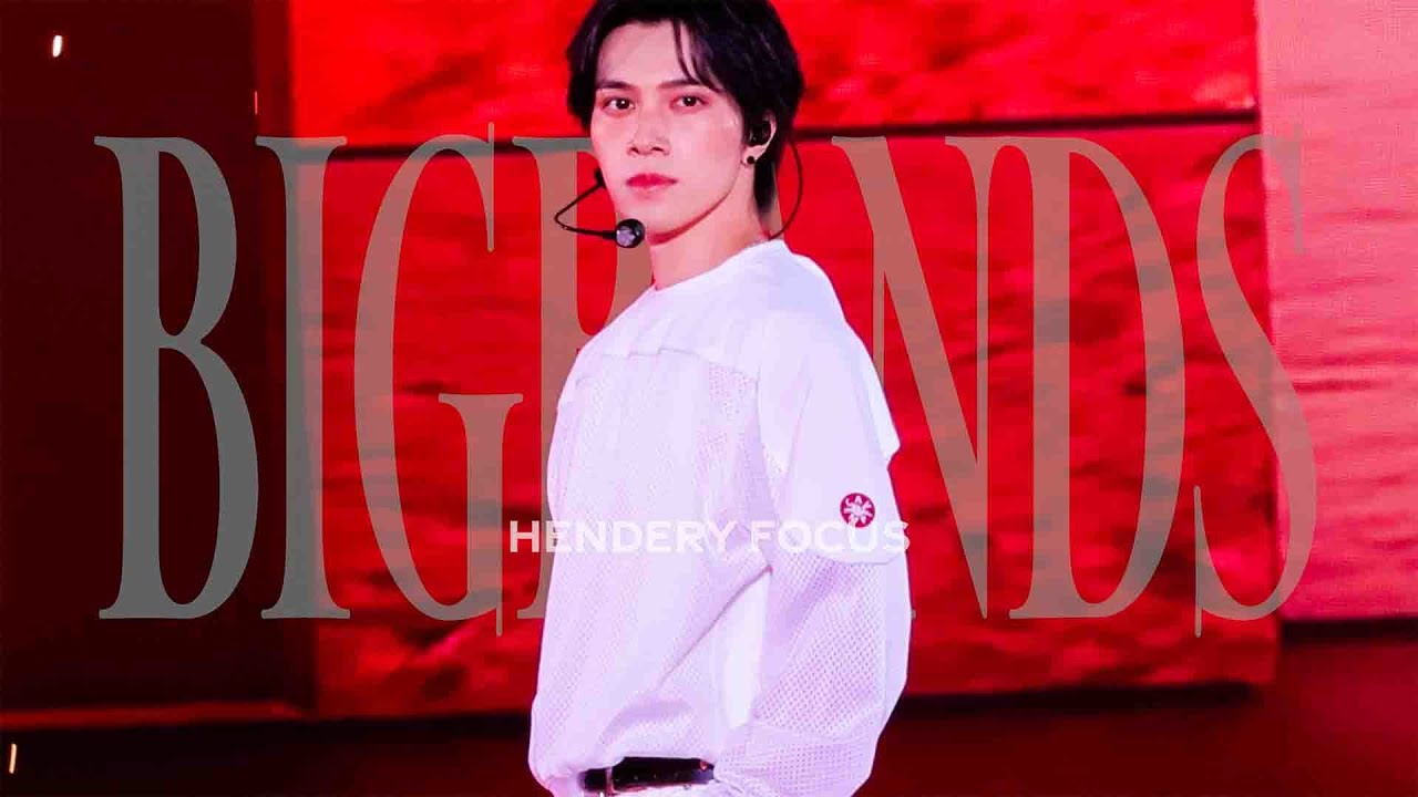 [4K FULL] 250809 SMTOWN 2025 @TOKYO 'BIG BANDS' HENDERY 헨드리 黃冠亨 WayV fancam