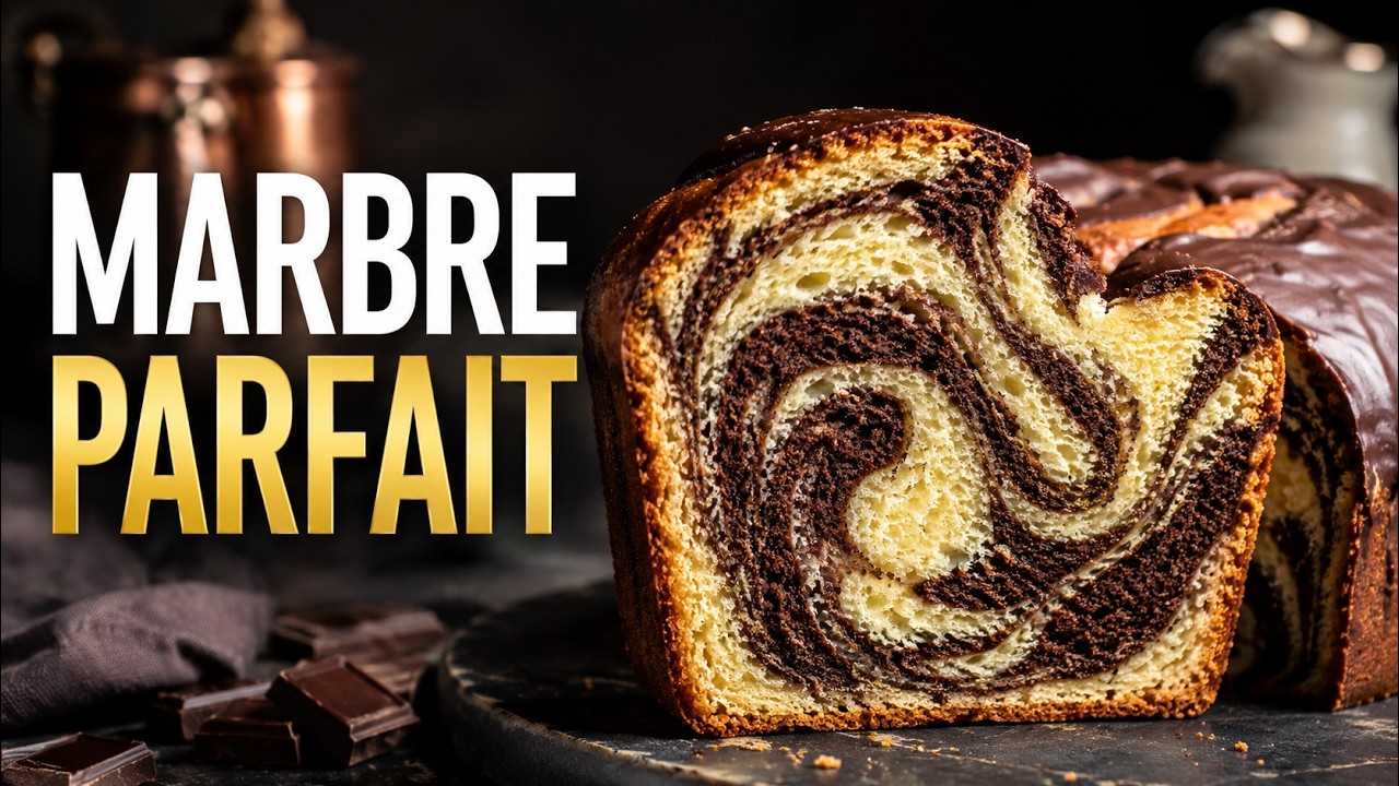 Le Cake Marbr&eacute; Parfait : Recette et Astuces