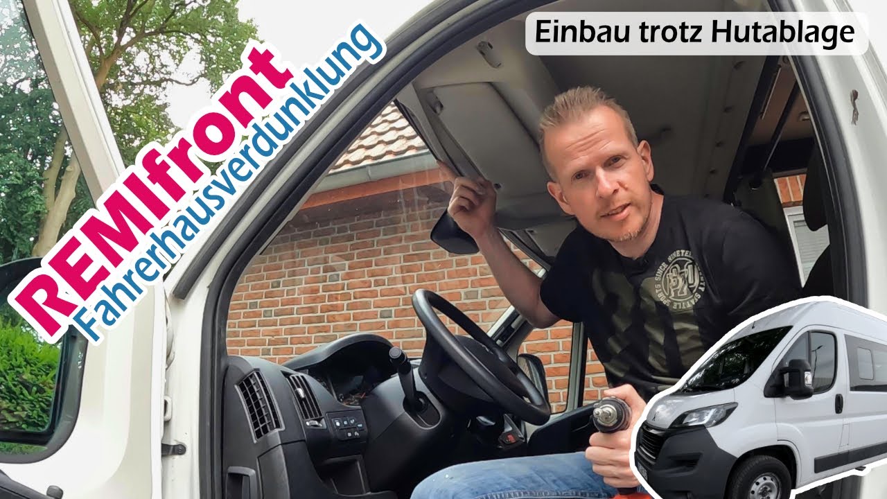 Einbauanleitung Remis REMIfront Fahrerhausverdunklung