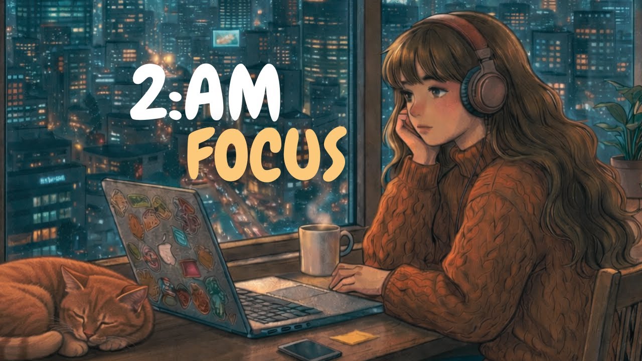 🌙 2 AM Diaries | Deep Night Study Lofi Mix 🌃
