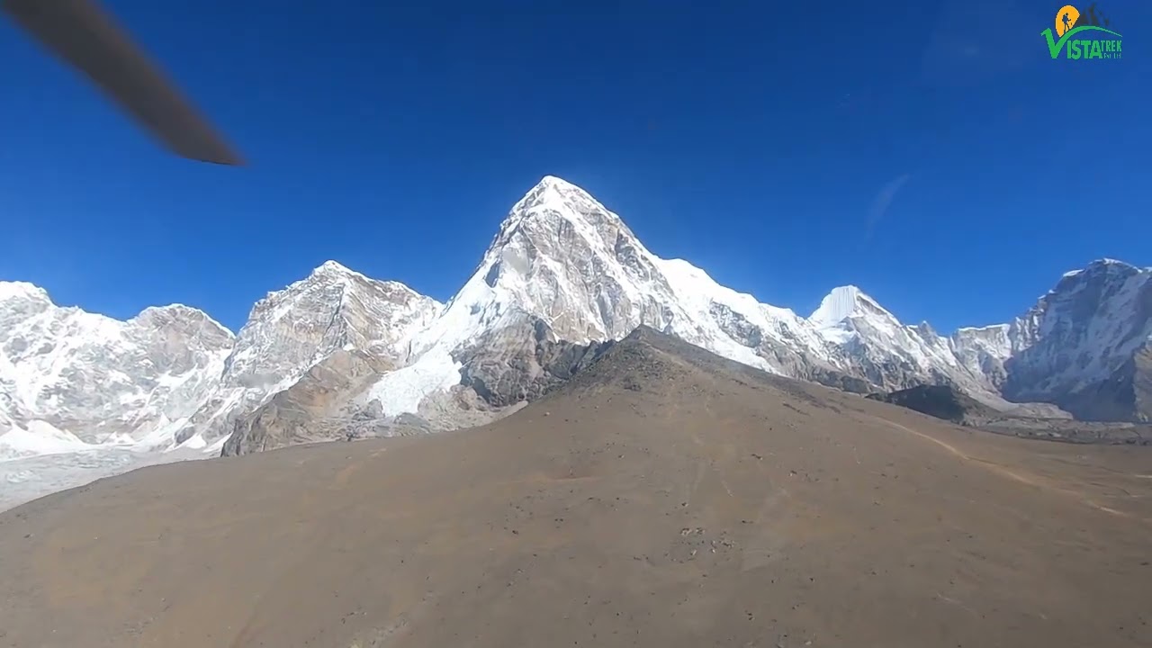 Everest Base Camp Heli Tour: View From Syangboche to Kalapathhar, エベレストBCヘリツアー：シャンボチェからカラパタールまでの景色