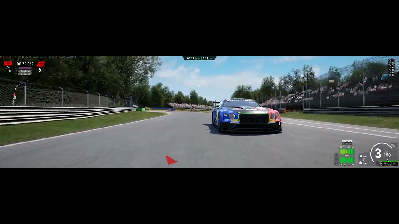 Assetto Corsa Competizione 2026 Monza 20 Min Race start 7th