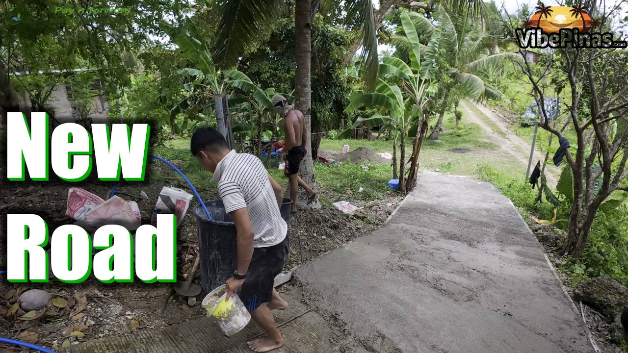 Our Mountain Land In The Philippines Gets A New Road