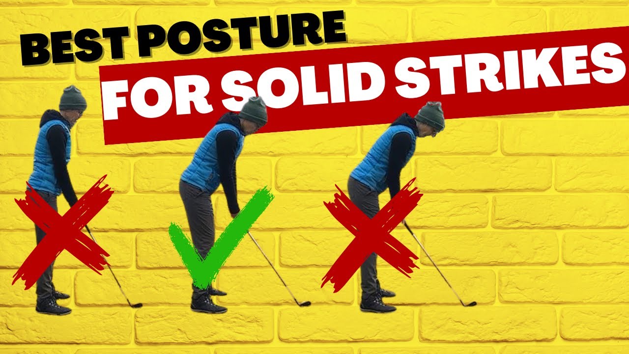 Why is posture important to golfers?