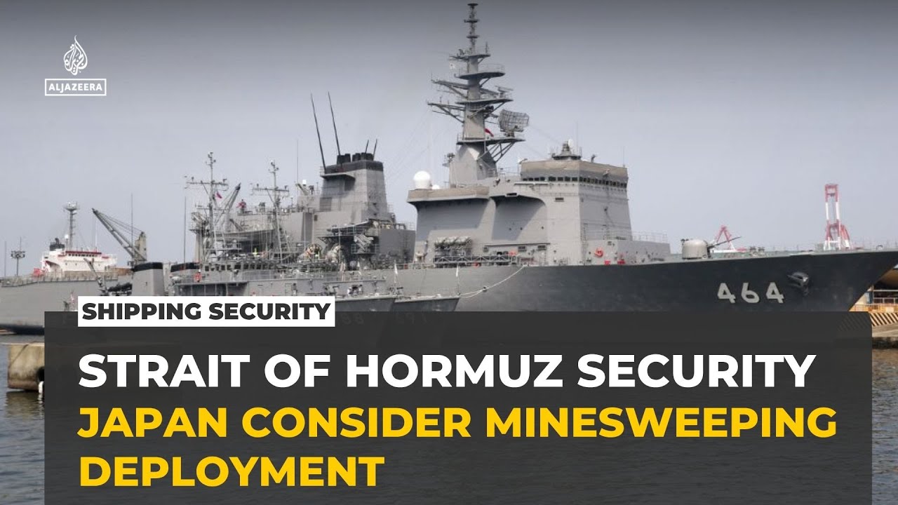 Japan weighs sending minesweepers to Strait of Hormuz amid political debate