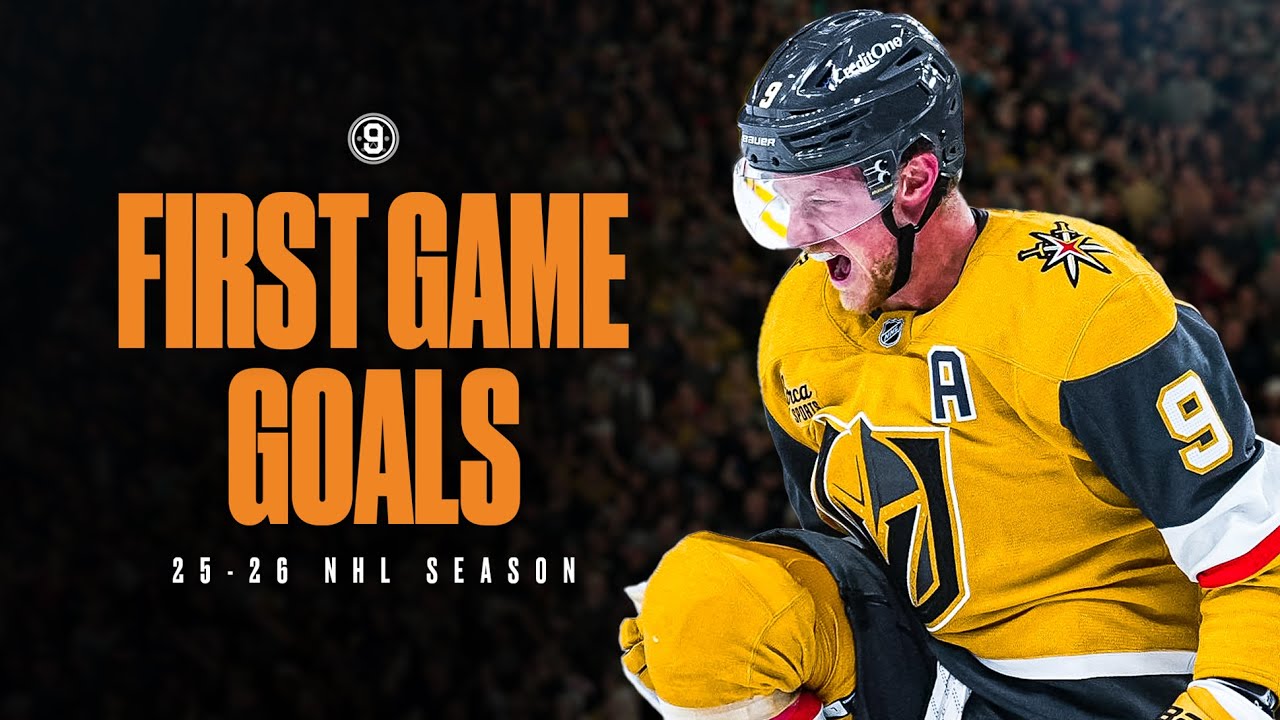 Every NHL Team's First Game Goals (2025-26)