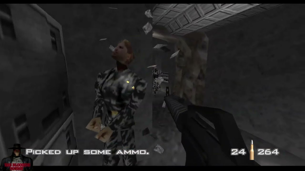 Goldeneye 007 64 | Ancient Silo (Custom Level) | Secret Agent (Difficulty)