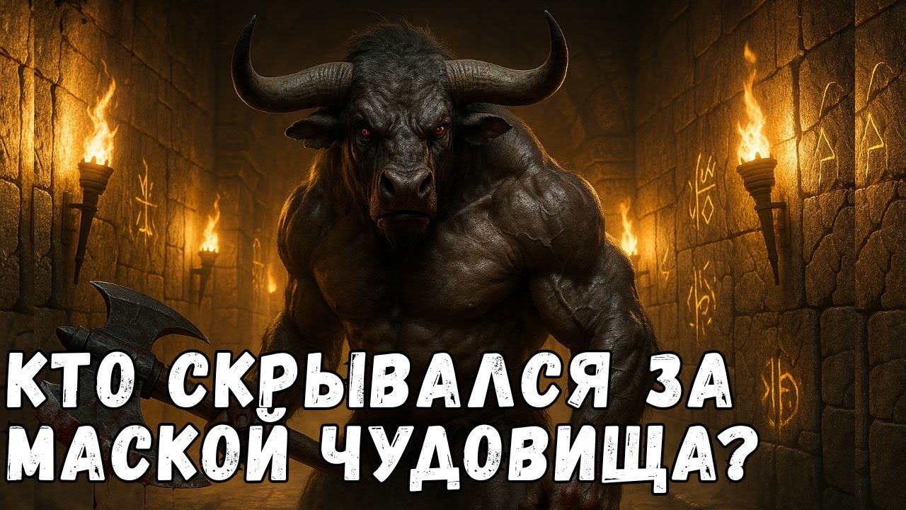 Минотавр: Кто скрывался за маской чудовища? Жуткая правда о Кносском лабиринте.