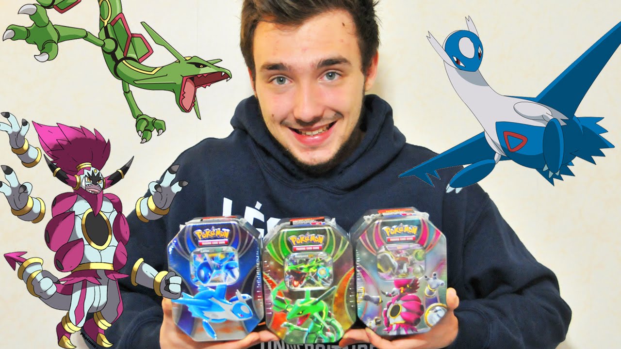 Ouverture de 3 Pokébox RAYQUAZA EX ! HOOPA EX ! LATIOS EX ! MEILLEURE OUVERTURE DE POKEBOX !