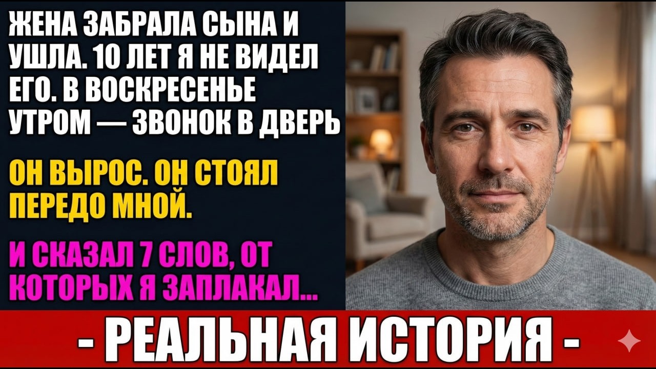 Жена забрала сына и ИСЧЕЗЛА  10 лет ТИШИНЫ  Но однажды утром он ПОЗВОНИЛ в мою дверь…
