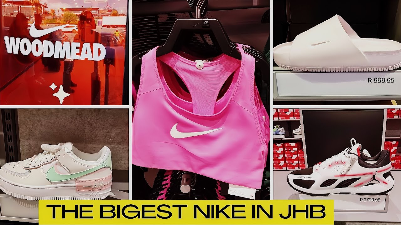 What's new at Nike woodmead |Inside Johannesburg’s Biggest Nike Store 👟 | Woodmead Nike Factory 