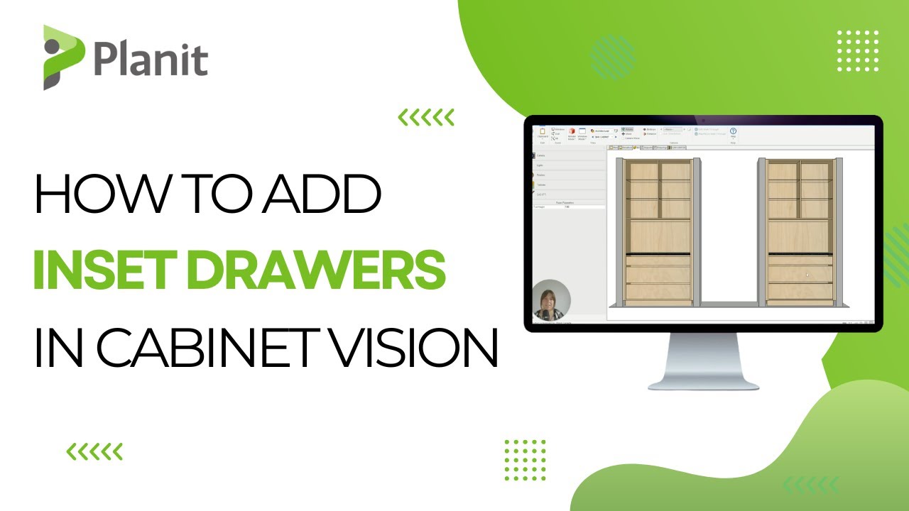 How to Add Inset Drawers to Open Cabinet Units in Cabinet Vision (Power User)