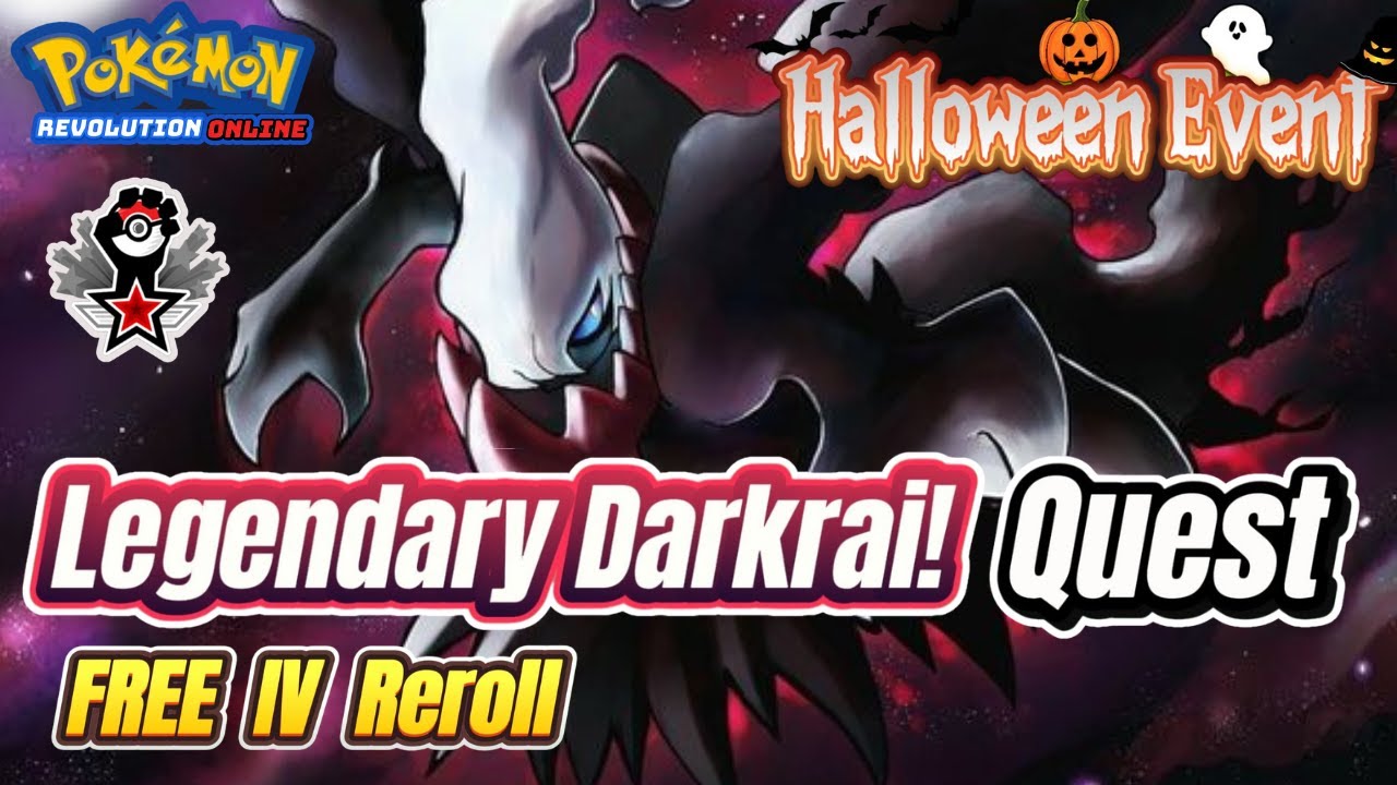 Legendary Darkrai Quest – Step by Step | Halloween Event | Pokemon Revolution Online Guide