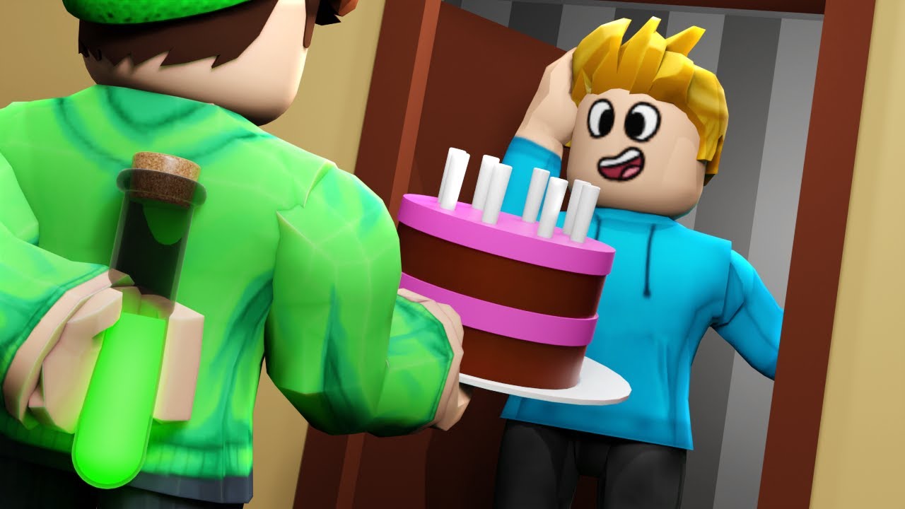 Jag förgiftade Olofs födelsedagstårta i Roblox...
