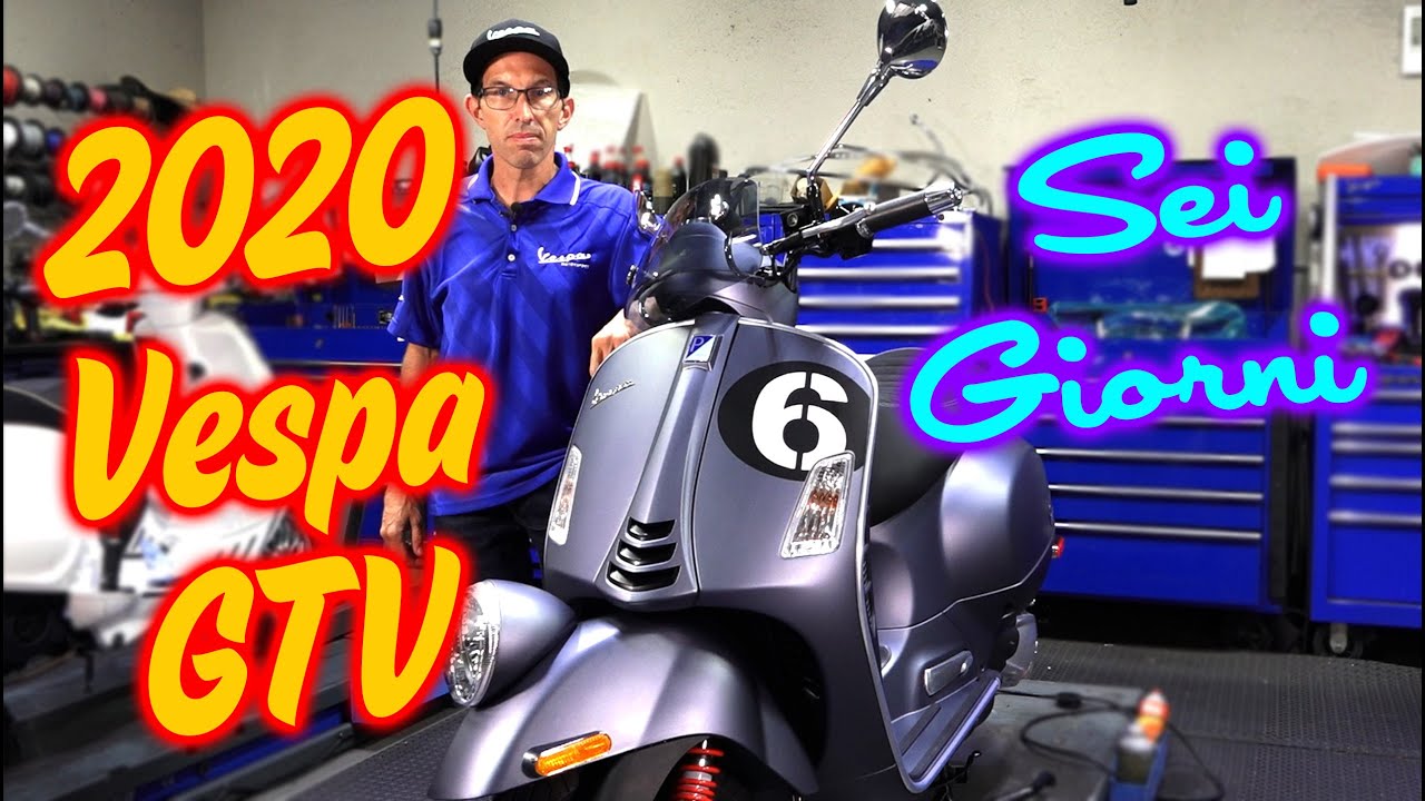 2020 Vespa GTV Sei Giorni