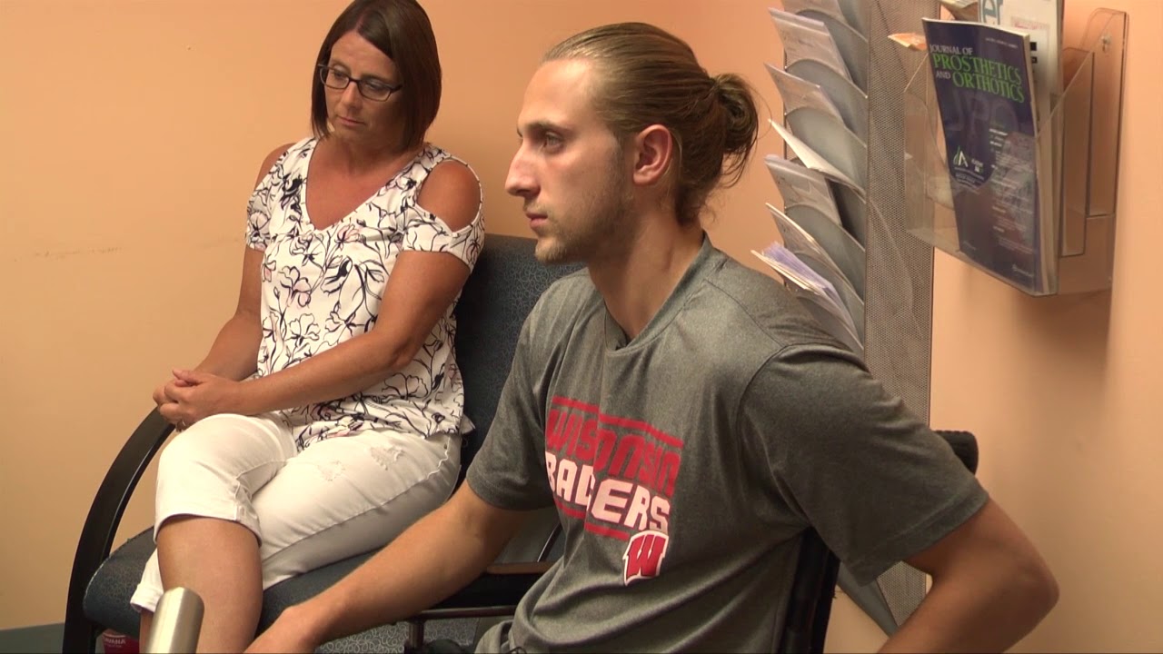 Victim of Cambria mill explosion fitted with prosthetic legs