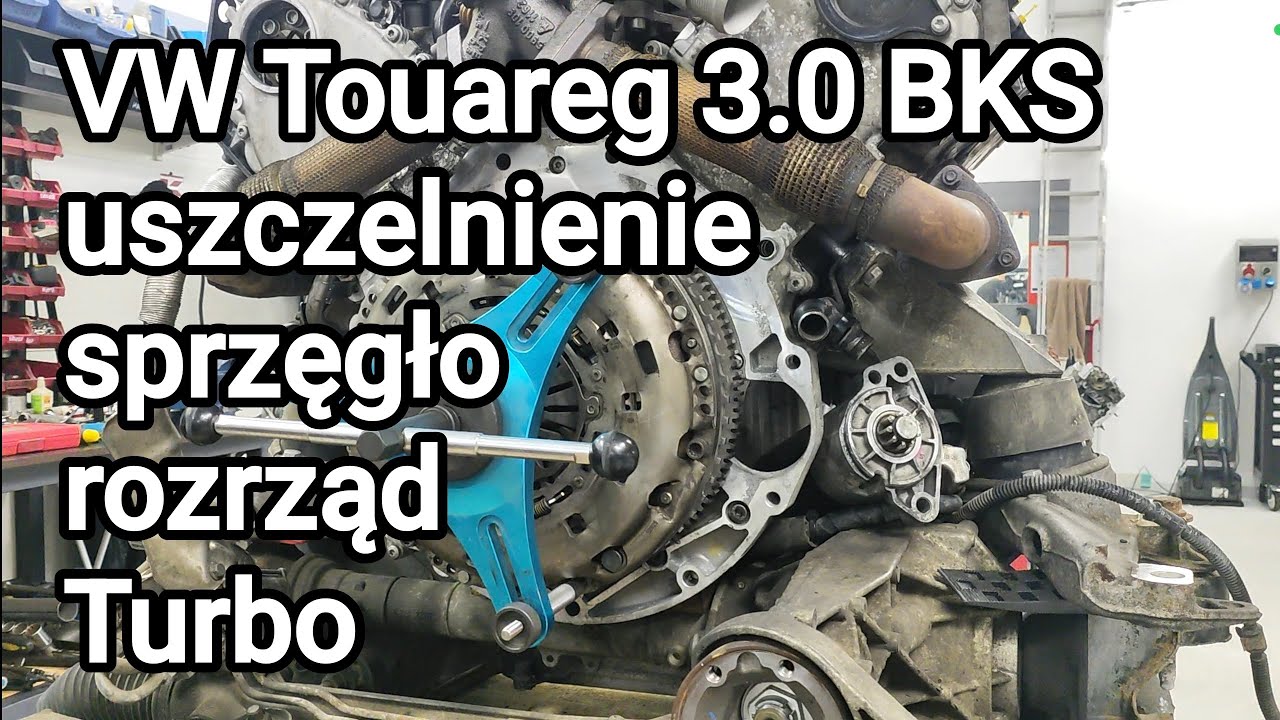Touareg 3.0 TDI BKS. Panewki, turbo, uszczelnienie, rozrząd, sprzęgło...