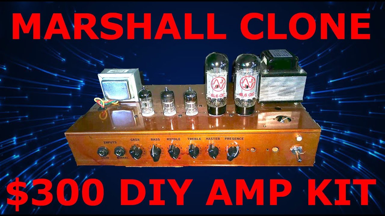 Build Your Own Guitar Amplifier - KLD JCM25PC Kit Review, Guide & Tips - Marshall JCM800 Clone