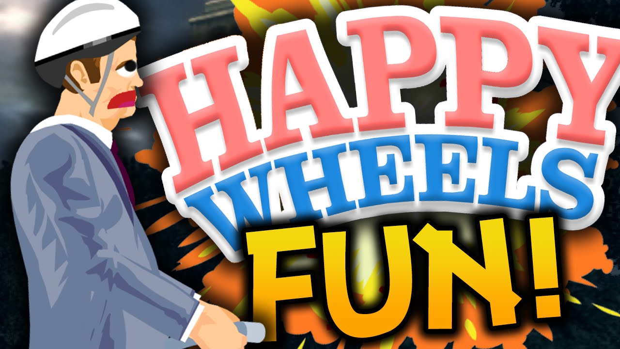 Happy Wheels: Funny Moments! - 
