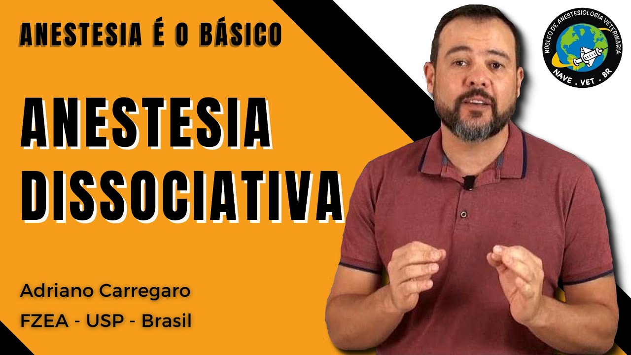 1⃣1⃣ ANESTESIA DISSOCIATIVA | Anestesia é o Básico #11